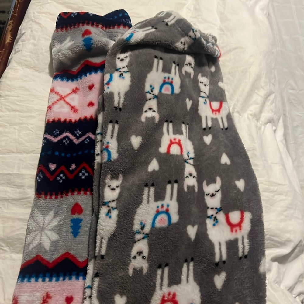 Two size small woman pajama pants.